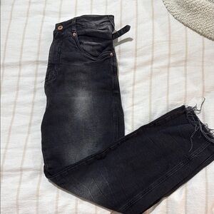 Pilcro and the Letterpress Dark Denim Jeans